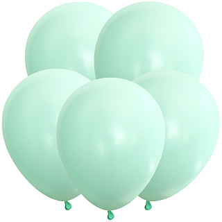 Т Шар (12"/30 см) Мятный Пастель Макарон 100 шт