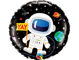 П Круг (18"/45 см) С ДР НВ Космонавт 1шт П Круг (18"/45 см) С ДР НВ Космонавт 1шт