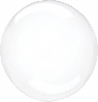 F Bubble BoBo Deco (20''/46 см) Кристалл Прозрачный 1шт