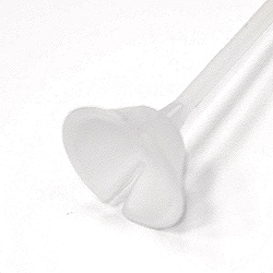 Набор палочка + насадка Белый микро 100шт 1уп