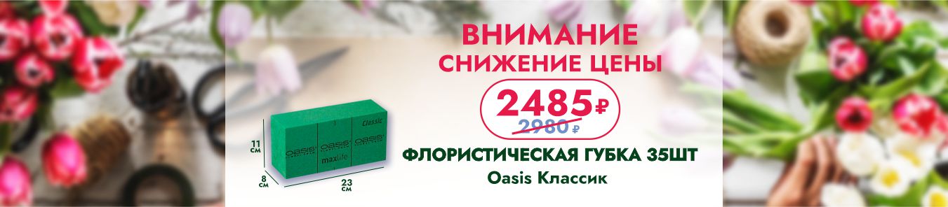 Флористическая губка