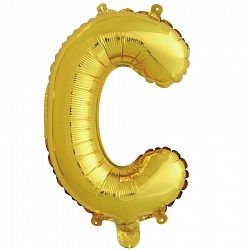 F Буква С (16''/41 см) Золото 1шт