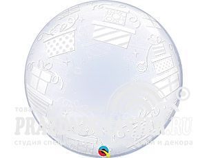 П Bubble Deco (24"/60 см) Коробки подарочные 1шт