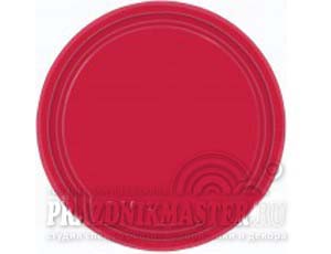 Тарелка однотон Apple Red / красный 17см 8 шт 1 уп