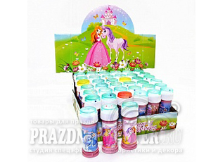 Мыльные пузыри Принцессы 50мл 1шт. фотография