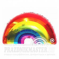 F Фигура (36''/91 см) Радуга 1шт в интернет магазине Праздникмастер