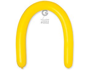 И ШДМ (3''/8 см) Желтый (02) Yellow Пастель 25шт каталог шаров ШДМ