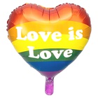ПД Сердце (18"/46 см) LOVE IS LOVE 1шт