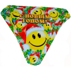 Гирлянда вымпел С НГ Улыбки 200см/Д 1шт фотография