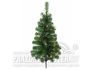 Елочка высота 30см, питание от USB, зеленая фотография