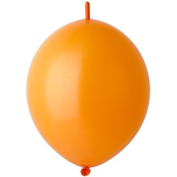 И Линколун (12"/30 см) Оранжевый (04) Orange Пастель 50шт продажа в интернет - магазине ПраздникМастер