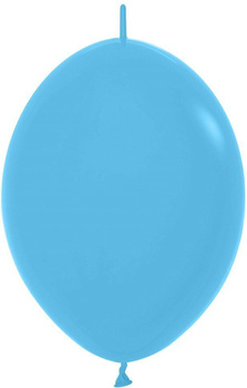 Q Линколун (6"/15 см) Карибский голубой Caribbean Blue Пастель 10шт
