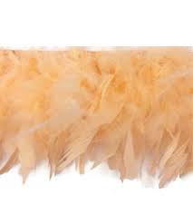 Перья Персиковый 100шт 1упак фотография