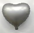 ПМ Сердце (18"/48 см) Серебро Silver Grey 1шт