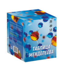 Батарея салютов Таблица Менделеева 1,2"х25 1шт