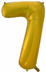 ПМ Цифра 7 (32"/81 см) Золото 1шт