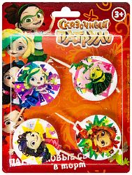 Свечи Сказочный патруль 4см 4шт фотография