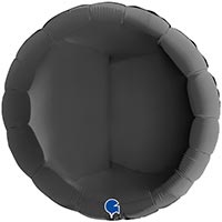 Г Круг (36"/91 см) Черный Black Пастель 1шт