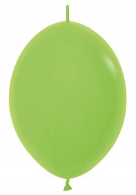 Q Линколун (6"/15 см) Салатовый Lime Green Пастель 10шт продажа в интернет - магазине ПраздникМастер