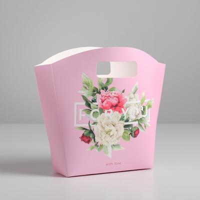 Пакет With love 23х22х6см 1шт