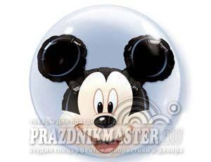 П Bubble Инсайдер (24"/60 см) Микки Маус Disney 1шт