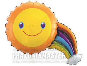 F Фигура (36''/91 см) Солнечная радуга 1шт