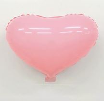 ПМ Сердце (18"/48 см) Розовый Poudre Pink 1шт