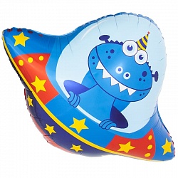 F Фигура (34''/86 см) Космический путешественник НЛО 1шт