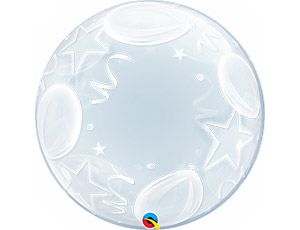 П Bubble Deco (24"/60 см) Шары и Звезды 1шт