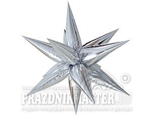 ПМ Звезда (26''/66 см) Составная Розовый 1шт в интернет магазине Праздникмастер