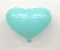ПМ Сердце (32"/81 см) Голубой Poudre Blue 1шт