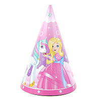 Колпаки Принцесса Мия и единорог 250мл 6шт 1уп