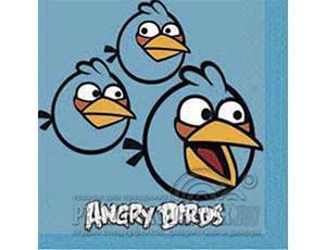 Салфетка Angry Birds 25см 16шт 1уп