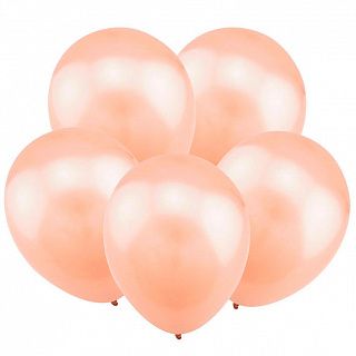 Т Шар (12"/30 см) Розовое золото Металлик 100 шт