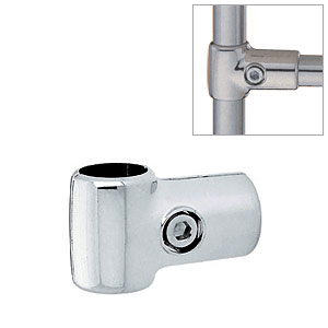 Соединитель 2-х труб Т-образный хром Jk 006 1шт
