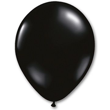 Q Шар (5"/13 см) Черный Onyx Black Кристалл 10шт продажа в интернет - магазине ПраздникМастер