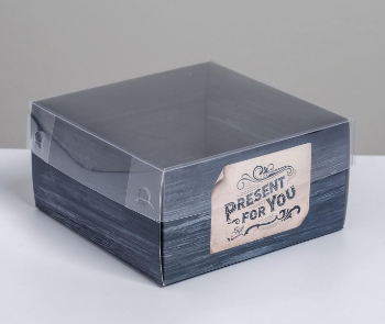 Коробка для бенто-торта Present  for you 12х6х11,5см 1шт