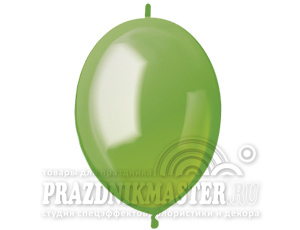 И Линколун (12"/30 см) Зеленый (37) Green Металлик 100шт