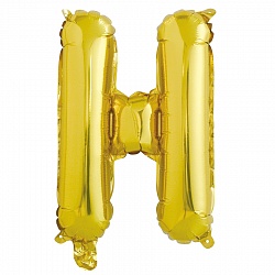 F Буква Н (16''/41 см) Золото 1шт