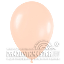 S Шар (10''/25 см) Персиковый (460) Перламутр 100шт