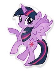 Ф Фигура (32"/81 см) Пони Фиолетовый 1шт