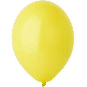 Б Шар (14"/36 см) Желтый (006) Yellow Экстра Пастель 50шт