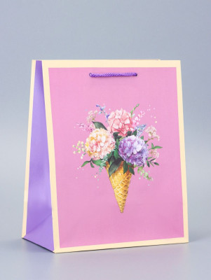 Пакет Цветочная радость 18×22.3×10см 1шт