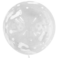 F Bubble Deco (18''/46 см) Новорожденный Прозрачный 1шт