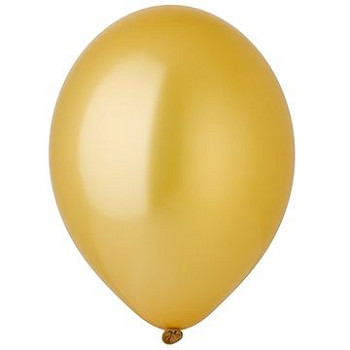 Б Шар (14"/36 см) Золото (060) Gold Экстра Металлик 50шт