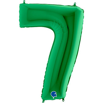 Г Цифра 7 (40''/102 см) Зеленый Green 1шт