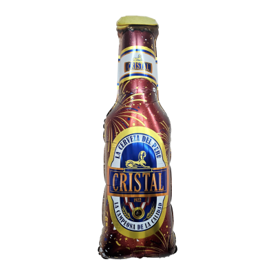 ПМ Фигура (39''/98 см) Бутылка пива Cristal 1шт в интернет магазине Праздникмастер