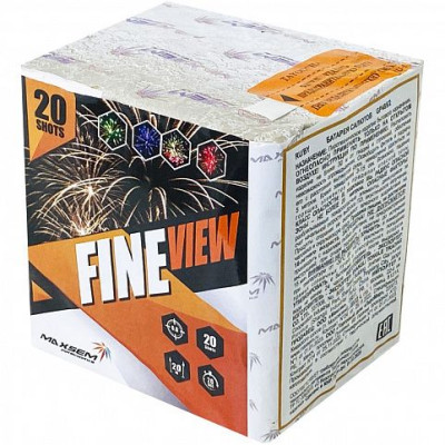 Батарея салютов Fine View (0,8"/20) 20м 20с 5эфф 1шт