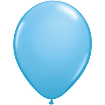 Q Шар (16"/41 см) Светло-голубой Стандарт Pale Blue Пастель 10шт
