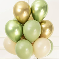 S Шар (12''/30 см) Лайм (931) Хром Рефлекс 50шт продажа в интернет - магазине ПраздникМастер